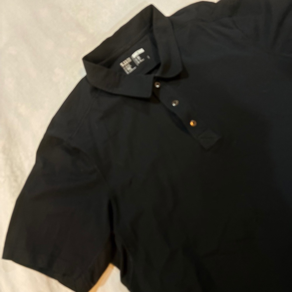 5.11‎ Tactical Mens Black Pima Cotton Performance Short Sleeve Polo Shirt Large